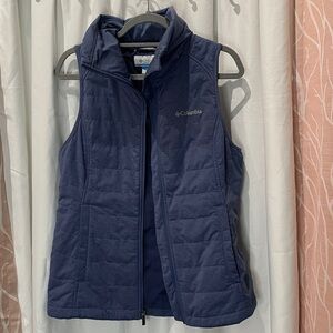 Columbia Women's Blue Quilted Vest